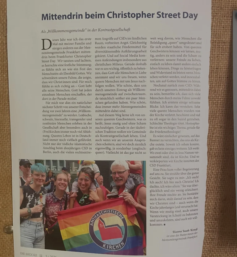 Instagram post from mennoniten_frankfurt. This post is in position 2.